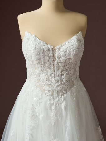 Maggie Sottero Hadley F6MB135A01 $8 All Ivory (gown with Ivory Illusion) thumbnail