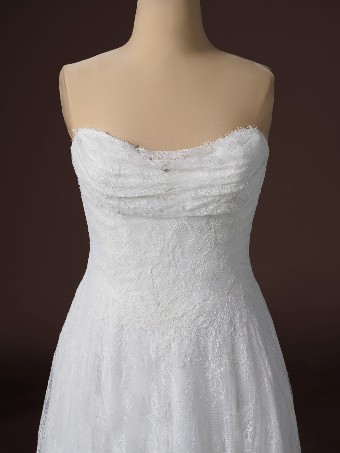 Maggie Sottero Maelle F6MB210A01 $7 All Ivory (gown with Ivory Illusion) thumbnail