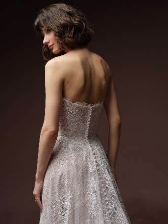 Maggie Sottero Maelle F6MB210A01 $6 All Ivory (gown with Ivory Illusion) thumbnail