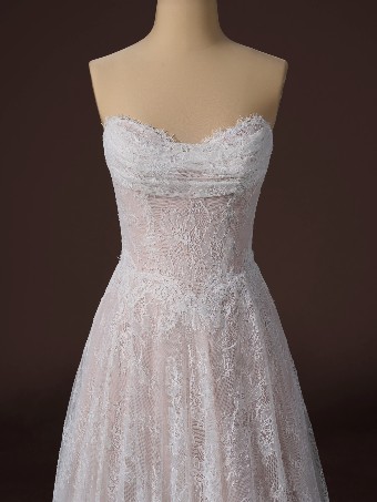 Maggie Sottero Maelle F6MB210A01 $8 All Ivory (gown with Ivory Illusion) thumbnail