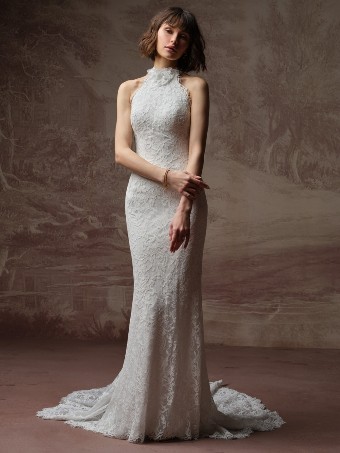 Maggie Sottero Anya F6MK095A01 $9 All Ivory (gown with Ivory Illusion) thumbnail