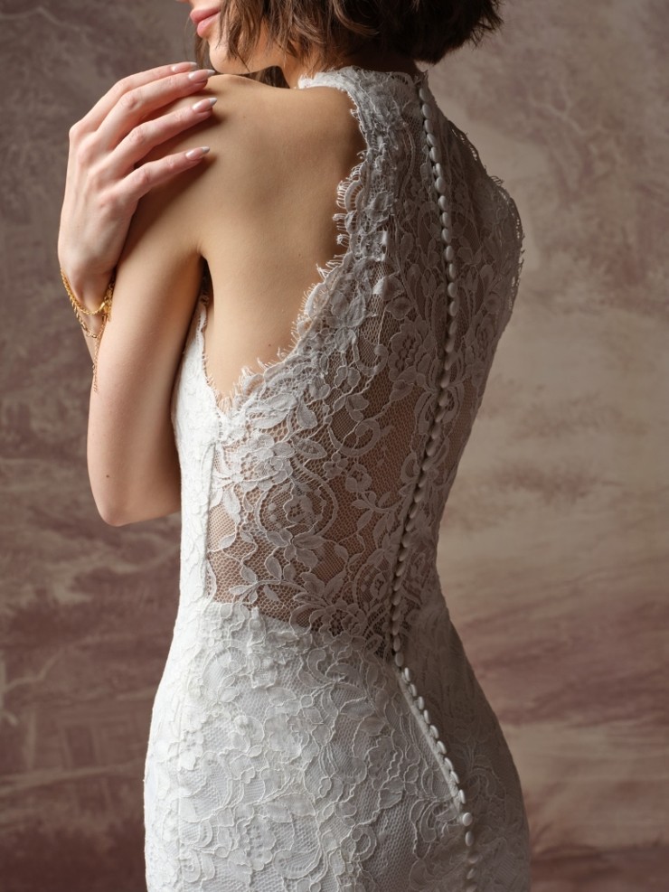 Maggie Sottero Anya F6MK095A01 #15 All Ivory (gown with Ivory Illusion) picture