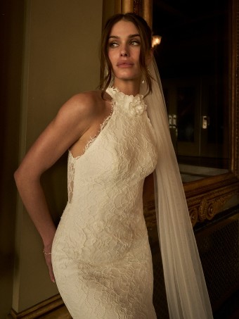 Maggie Sottero Anya F6MK095A01 $3 All Ivory (gown with Ivory Illusion) thumbnail