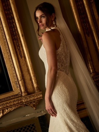 Maggie Sottero Anya F6MK095A01 $4 All Ivory (gown with Ivory Illusion) thumbnail