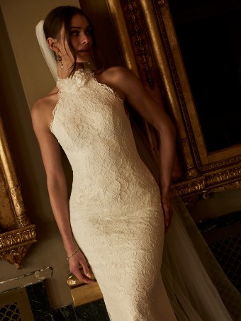Maggie Sottero Anya F6MK095A01 $2 All Ivory (gown with Ivory Illusion) thumbnail