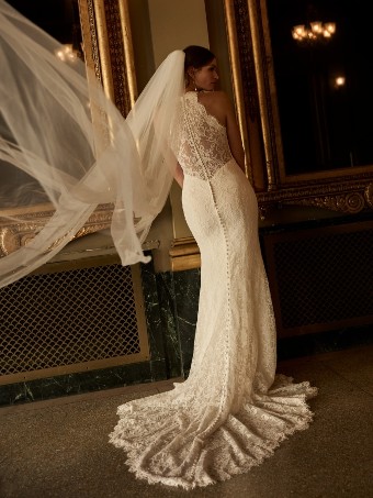 Maggie Sottero Anya F6MK095A01 $5 All Ivory (gown with Ivory Illusion) thumbnail