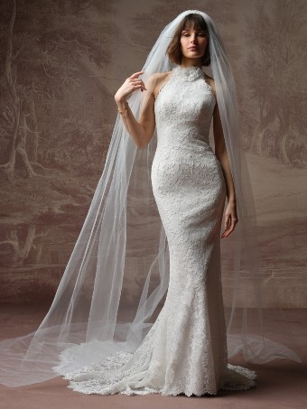 Maggie Sottero Anya F6MK095A01 $12 All Ivory (gown with Ivory Illusion) thumbnail