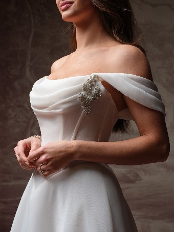 Maggie Sottero Abilene F6MK191A01 $3 Ivory/Silver Accent thumbnail