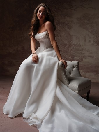 Maggie Sottero Abilene F6MK191A01 $4 Ivory/Silver Accent thumbnail