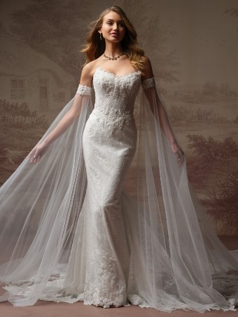 Maggie Sottero Collette - F6MB076A01- Maggie Sottero Collette - F6MB076A01- Maggie Sottero $9 All Ivory (gown with Ivory Illusion) thumbnail
