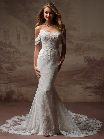 Maggie Sottero Collette - F6MB076A01- Maggie Sottero Collette - F6MB076A01- Maggie Sottero $5 All Ivory (gown with Ivory Illusion) thumbnail