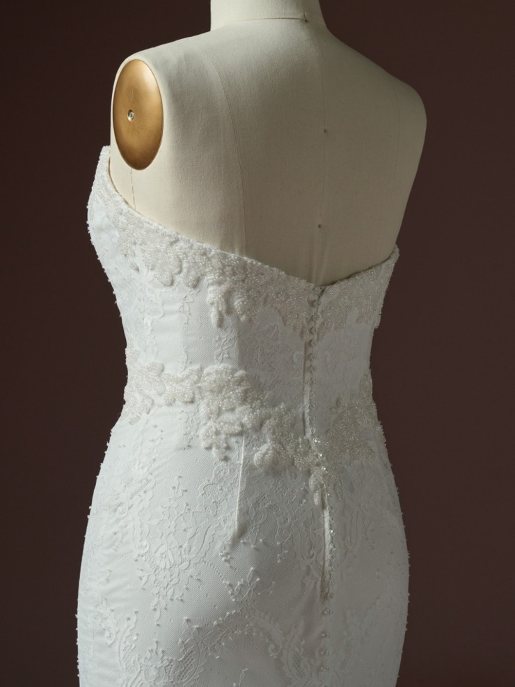 Maggie Sottero Collette - F6MB076A01- Maggie Sottero Collette - F6MB076A01- Maggie Sottero #15 default All Ivory (gown with Ivory Illusion) picture