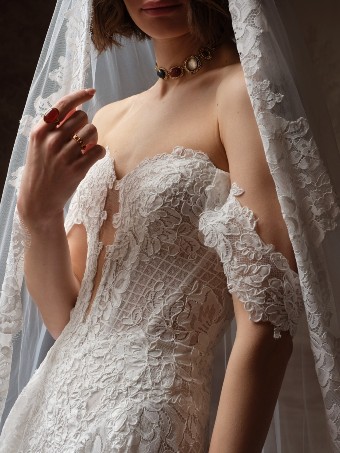 Sottero and Midgley Keeva Detachable Cap Sleeves - Sottero & Midgley Keeva Detachable Cap Sleeves - Sottero & Midgley $0 default Ivory thumbnail