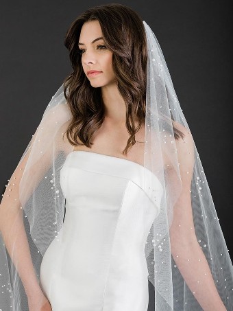 Bel Aire Bridal V7610 $1 Light Ivory thumbnail