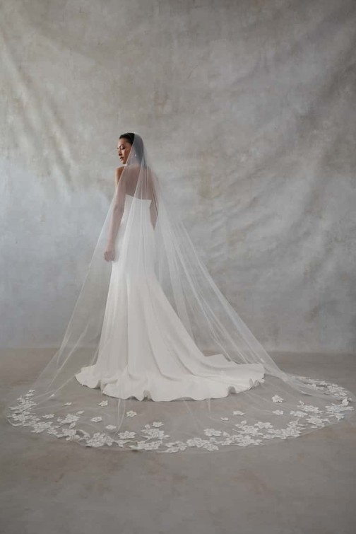 Jenny Yoo Phoebe Veil V12663 #0 default Ivory picture