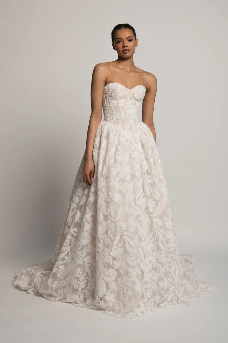 Jenny Yoo Amelie 22665B #0 default French Vanilla picture