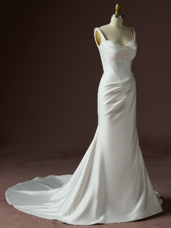 Maggie Sottero Melissa Marie F6MS030A11 $7 All Ivory thumbnail