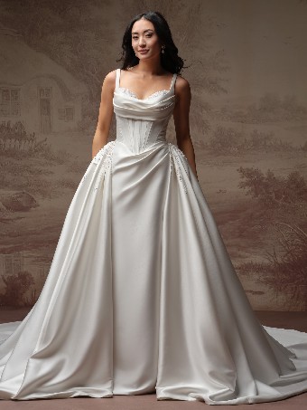 Maggie Sottero Melissa Marie F6MS030A11 $3 All Ivory thumbnail