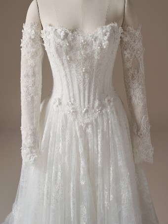 Maggie Sottero Vespera F6SB073A01 $7 Ivory over Blush (gown with Ivory Illusion) thumbnail