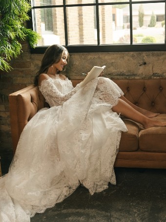 Maggie Sottero Vespera F6SB073A01 $18 Ivory over Blush (gown with Ivory Illusion) thumbnail