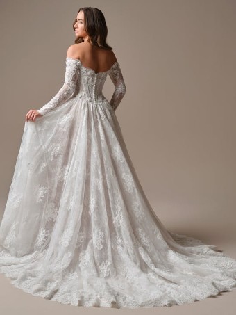 Maggie Sottero Vespera F6SB073A01 $2 Ivory over Blush (gown with Ivory Illusion) thumbnail