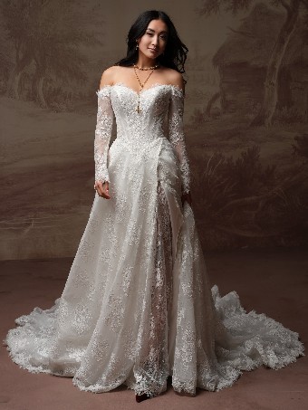 Maggie Sottero Vespera F6SB073A01 $0 default Ivory over Blush (gown with Ivory Illusion) thumbnail