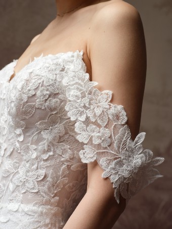 Rebecca Ingram Brandy Detachable Cap Sleeves - YYCS0+F6RS117000 - Rebecca Ingram Brandy Detachable Cap Sleeves - YYCS0+F6RS117000 - Rebecca Ingram $0 default Ivory thumbnail