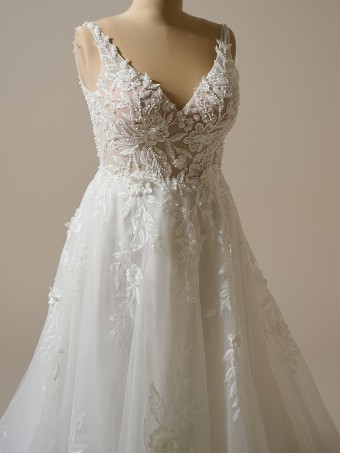 Maggie Sottero Magnolia 25MK299A01 $8 Ivory over Blush (gown with Ivory Illusion) thumbnail