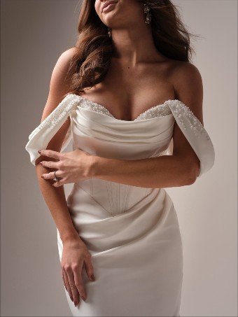 Maggie Sottero Melissa 25MS890A01 $3 All Ivory thumbnail