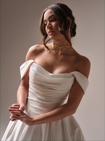 Maggie Sottero Maureen 25MS873A01 $3 All Ivory thumbnail
