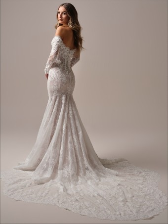 Maggie Sottero Takera 25MB941A01 $2 All Ivory (gown with Ivory Illusion) thumbnail