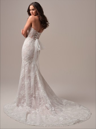Maggie Sottero Meredith 25MB870A02 $5 All Ivory (gown with Ivory Illusion) thumbnail