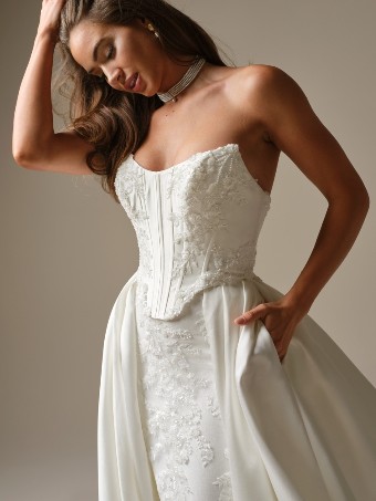 Maggie Sottero Wyntelle 26MB398A01 $4 All Ivory thumbnail