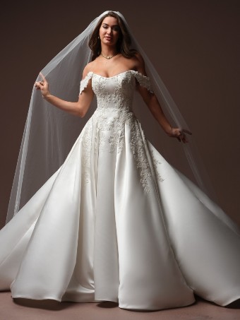 Maggie Sottero Landis F6MN069A01 $2 All Ivory thumbnail