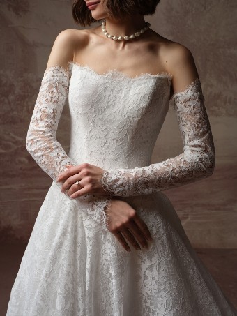 Maggie Sottero Serena F6MZ075A01 $2 All Ivory thumbnail