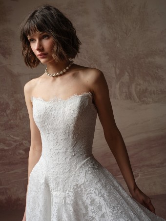 Maggie Sottero Serena F6MZ075A01 $4 All Ivory thumbnail