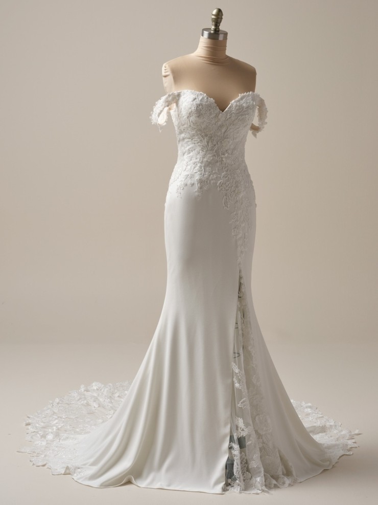Rebecca Ingram Adeline 25RK278A01 #11 default Ivory (gown with Natural Illusion) picture