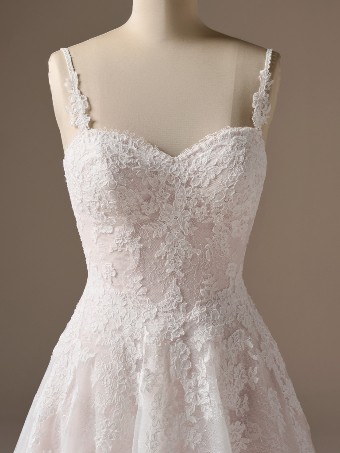 Rebecca Ingram Esmeralda 26RK478B01 $13 Ivory over Blush (gown with Ivory Illusion) thumbnail