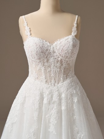 Rebecca Ingram Esmeralda 26RK478B01 $12 Ivory over Blush (gown with Ivory Illusion) thumbnail