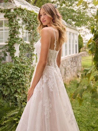 Rebecca Ingram Esmeralda 26RK478B01 $6 Ivory over Blush (gown with Ivory Illusion) thumbnail