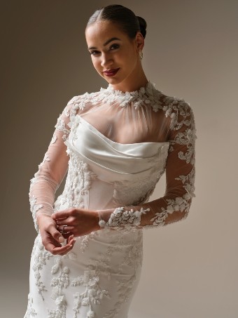 Sottero and Midgley Burke 26SS371A01 $11 All Ivory thumbnail