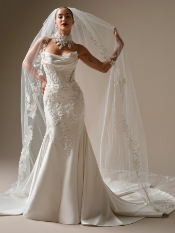 Sottero and Midgley Burke 26SS371A01 $6 All Ivory thumbnail