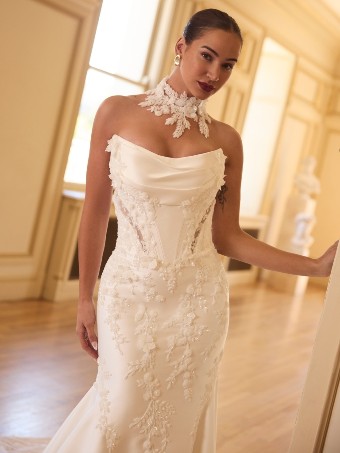 Sottero and Midgley Burke 26SS371A01 $1 All Ivory thumbnail