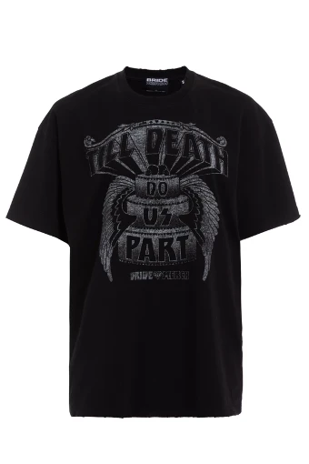 BRIDEMERCH Till Death Do Us Part Tee - BRIDEMERCH $4 Black thumbnail