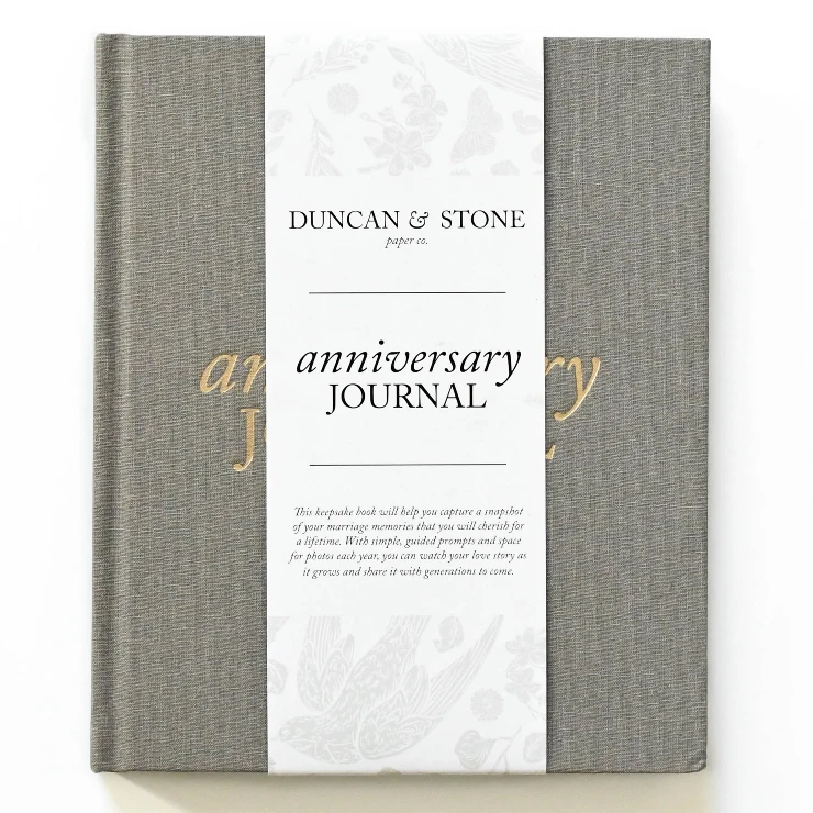 Duncan & Stone Paper Co. Anniversary Journal - Wedding Book- Duncan & Stone Paper Co. #1 picture