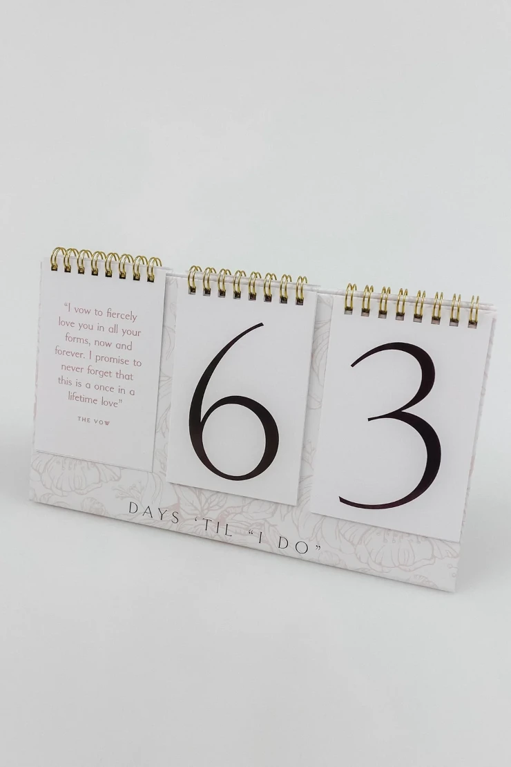 Heirloom Bridal #Wedding Countdown Calendar - Heirloom Bridal Image