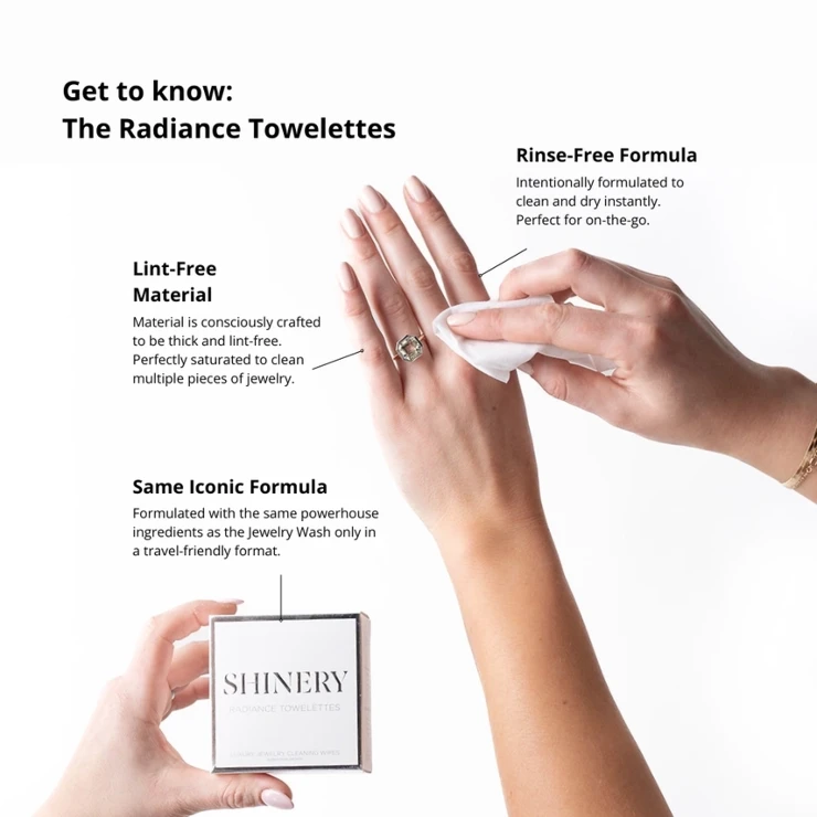 Shinery Radiance Towelettes Luxury Jewelry Wipes - Shinery #7 default picture