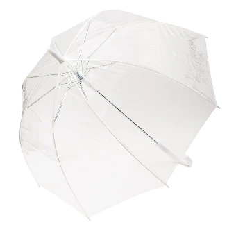Wedding Star Large Clear Plastic Bubble Wedding Umbrella - Wedding Star $4 default thumbnail