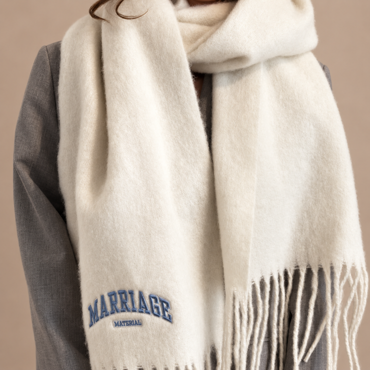 BRIDEMERCH Heritage Marriage Material™ Collection Scarf - BRIDEMERCH #0 default picture
