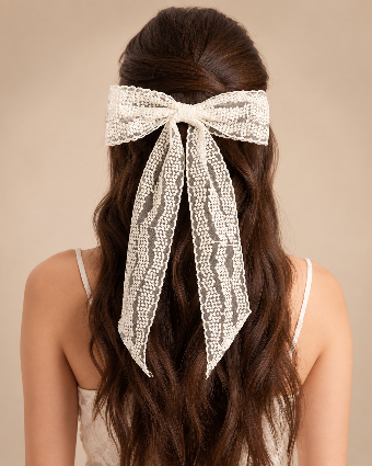 xo, Fetti Laced in Love Hair Bow - xo, Fetti $0 default thumbnail